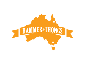 Hammer & Thongs Logo Design