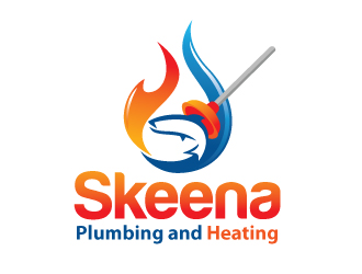 Skeena Plumbing and Heating logo design - 48HoursLogo.com
