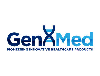 GenaMed Logo Design
