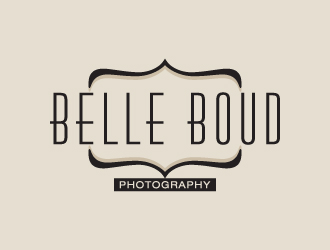 Belle Boud Photography Logo Design