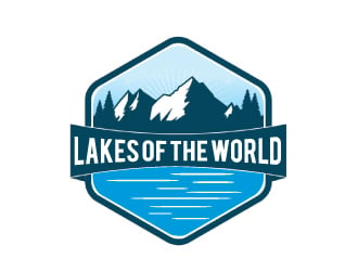 Lakes Of The World Logo Design