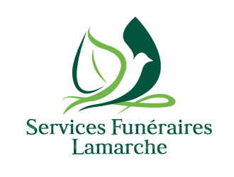 Services Funéraires Lamarche Logo Design