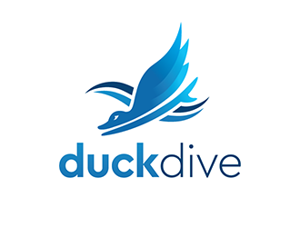 duckdive Logo Design