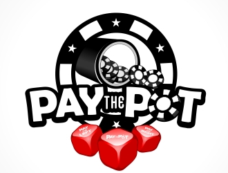 pay the pot Logo Design