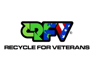 Recycle For Veterans (RFV) Logo Design
