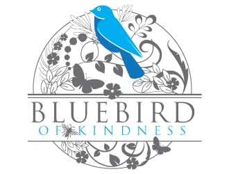 Bluebird of Kindness  Logo Design