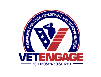 VetEngage Logo Design