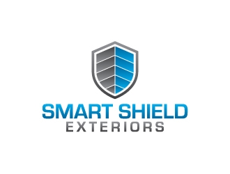 Smart Shield Exteriors  Logo Design