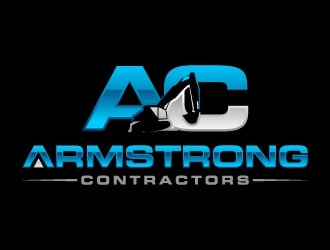 Armstrong Contractors Logo Design