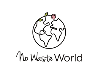 No Waste World Logo Design