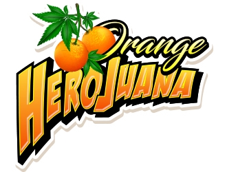 Orange Herojuana Logo Design