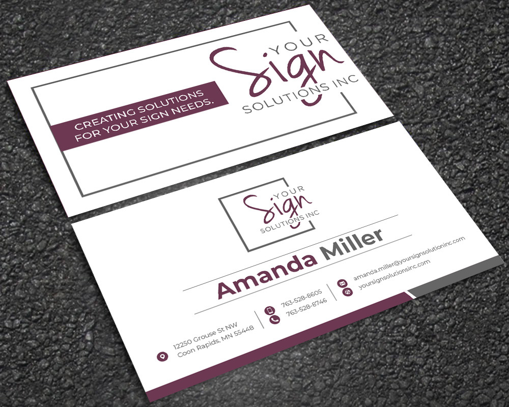 Your Sign Solutions Inc Logo Design