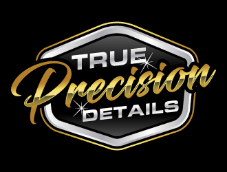 True Precision Details  Logo Design