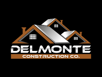 Del Monte Constrcution Co. logo design by imagine