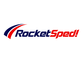 Rocket sped logo design by mashoodpp