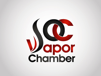 O.C. Vapor Chamber logo design by Foxcody
