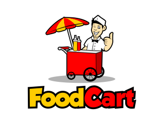 Food Cart logo design by haze