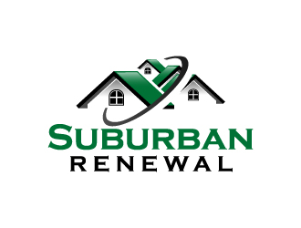 Suburban Renewal logo design by theenkpositive