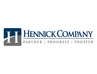 Hennick Group Logo Design