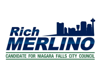 Rich MERLINO Candidate for Niagara Falls City Coun logo design by Enigma