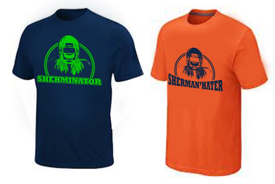 Richard Sherman T-Shirt logo design by veron