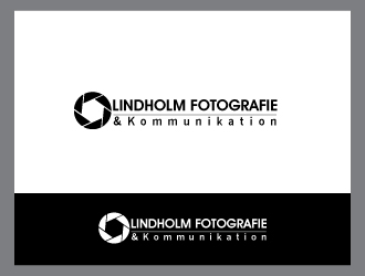 Lindholm Fotografie & Kommunikation Logo Design