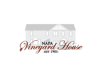 NAPA VINEYARD HOUSE logo design by Donadell