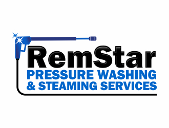 Remstar Pressure Washing & Steaming Services logo design by ingepro