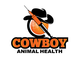 Cowboy Animal Health logo design by Webphixo