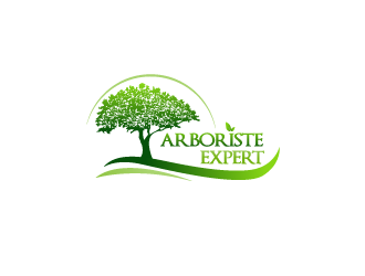 ArboristExpert  (or split name Arborist Expert) logo design by mindgal