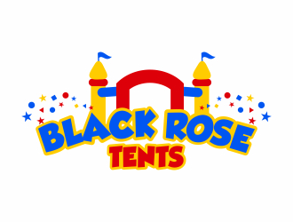 BlackRose Tents logo design by ingepro
