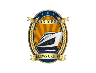 San Diego Brews Cruise logo design by logolady
