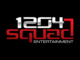 12O4 SQUAD ENTERTAINMENT logo design by jaize