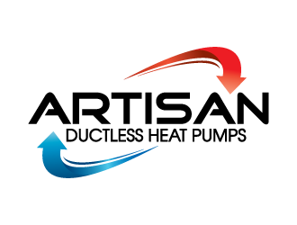 Artisan Ductless Heat Pumps logo design by DezignLogic