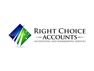Right Choice Accounts logo design by Lavina