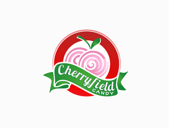 Cherryfield Candy logo design by logolady