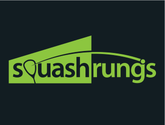 SquashRungs logo design by ZFX