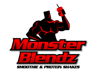 Monster Blendz logo design by zack