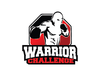 WARRIOR CHALLENGE or WARRIOR FC logo design by Donadell