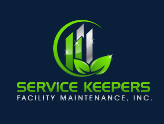 Service Keepers Facility Maintenance, Inc. logo design by xtian gray