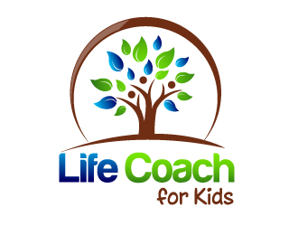 Life Coach for Kids logo design by xtian gray
