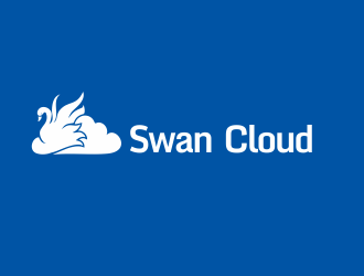 Swan Cloud logo design by vicafo