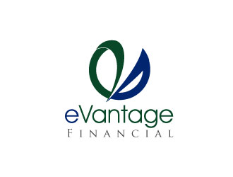 eVantage Financial logo design by letsnote