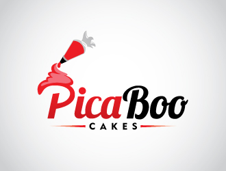 PicaBoo Cakes logo design by Webphixo