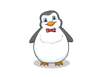 Adorable Sketch Penguin logo design by Ajan