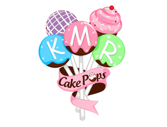 KMR Cake Pops logo design by veron