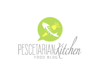 Pescetarian.Kitchen logo design by DezignLogic