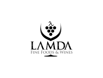 Lamda Fine Foods & Wines Logo Design