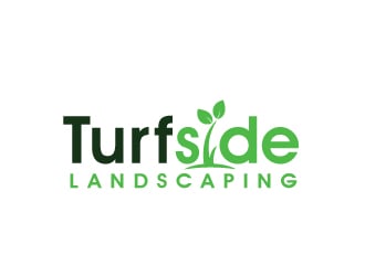 Turfside Landscaping logo design by Webphixo