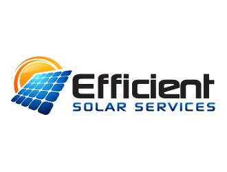 Efficient Solar Services logo design by Dawnxisoul393